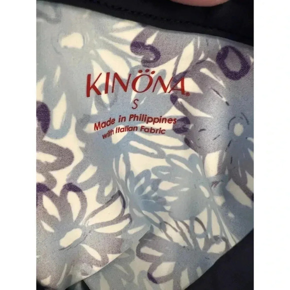 Kinona Sleeveless Dress V-Neck Pink Floral Sporty Golf Pickle Ball Pink Size S - Picture 9 of 13